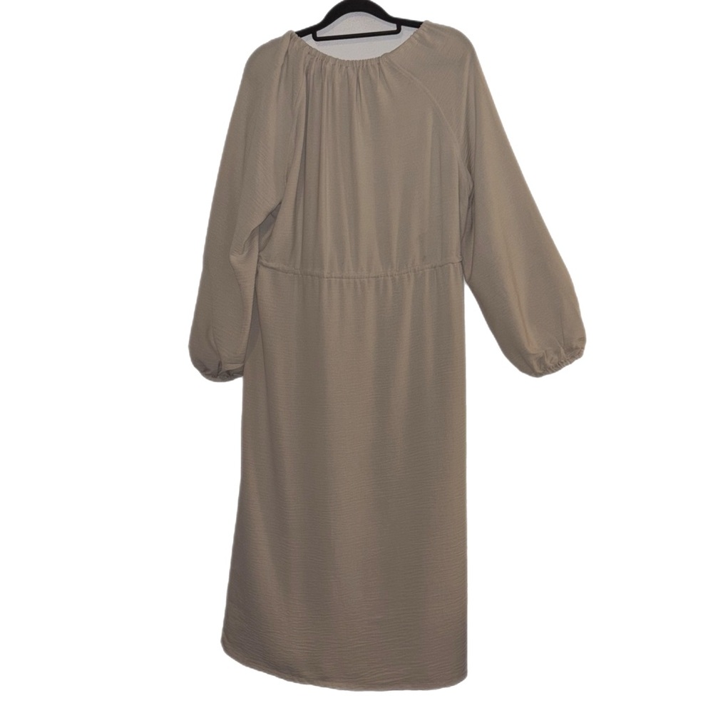 Everyday Jones by Madeline Jones Tan Long Sleeve Dress - Picture 4 of 9